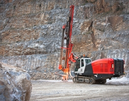 Sandvik DI550 down the hole drilling rig