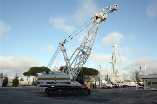 Soilmec SC-100 HD Crawler mounted crane