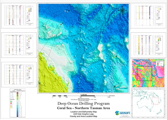 Oasis software Coral-Sea-deep-ocean-drilling