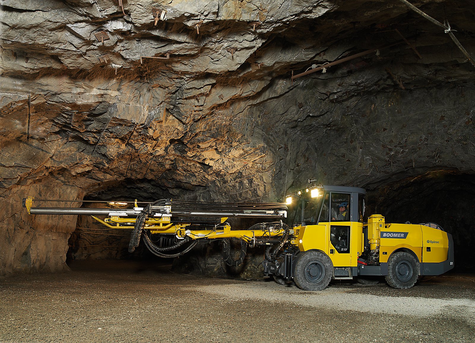 Boomer S1 Face drilling rig Epiroc [Ground Construction - Underground  Drilling] - Geotechpedia