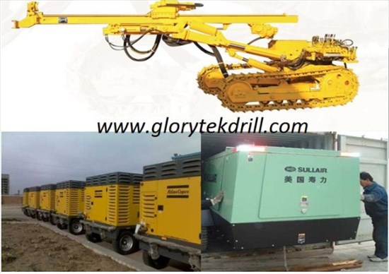 351 Crawler Pneumatic Drilling rig