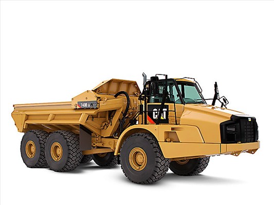 Caterpillar 740 Ejector Articulated Truck