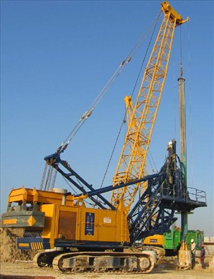 HPA 21 Hydraulic Pile Attachment for crane