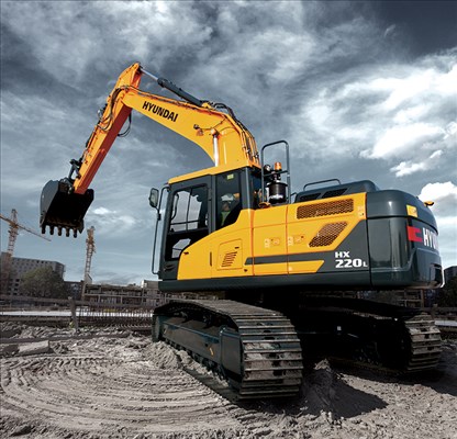 HX220LR Crawler Excavator