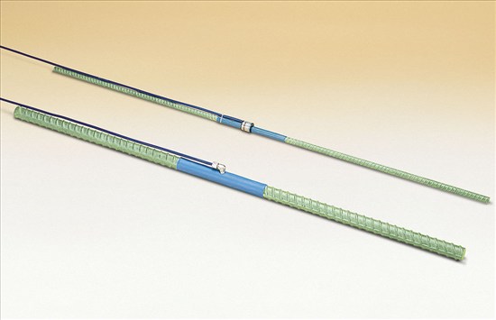 Model 4911A (front) and 4911(rear) Rebar Strainmeters_Geokon