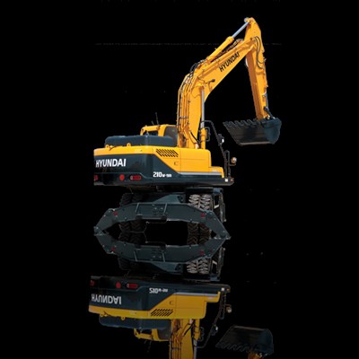 R210W-9A Wheeled Excavator