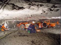 Sandvik DD120L low profile mining