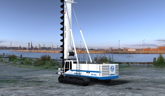 SF-65 Hydralic CFA Rotary Rig Soilmec S.p.A [Ground Construction ...