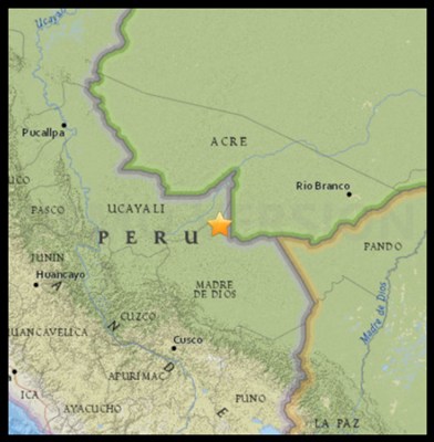 M 7.6 Peru earthquake