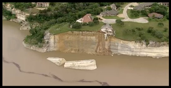 cliff collapse Whitney Lake