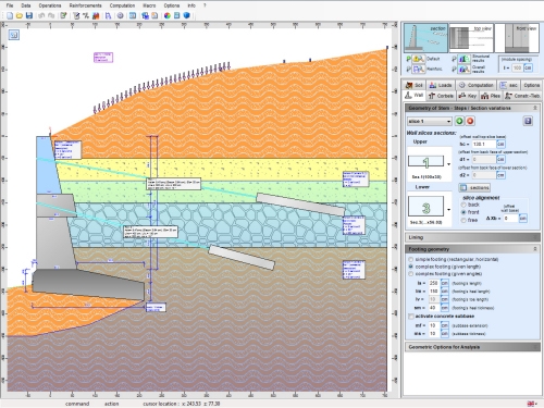 Geo Wall Software by CDM DOLMEN