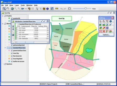 OpenJUMP [CAD - GIS Software - GIS Software] - Geotechpedia